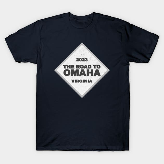 Virginia Road to Omaha College Baseball CWS 2023 T-Shirt by Designedby-E